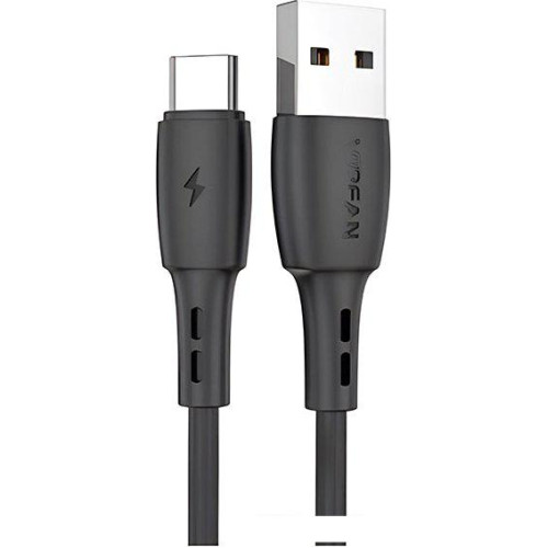 Кабель Vipfan X05 USB Type-A - USB Type-C (2 м, черный)