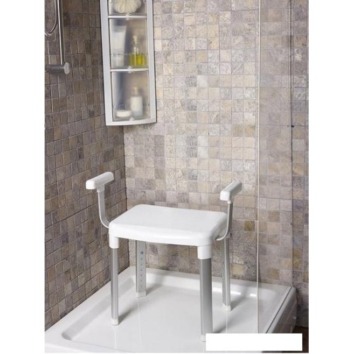Стул для ванной комнаты Primanova M-KV24-01 (белый)