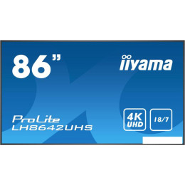 Информационная панель Iiyama ProLite LH8642UHS-B3