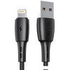 Кабель Vipfan X05 USB Type-A - Lightning (2 м, черный)