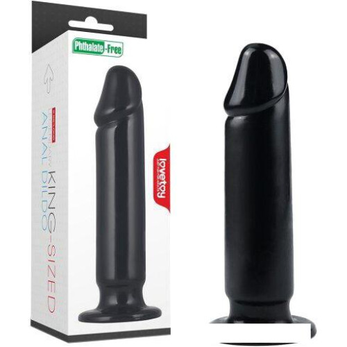 Фаллоимитатор Lovetoy King-Sized Anal Dildo 23 см LV2243 Black