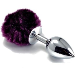Анальная пробка Lovetoy Small Silver Plug RO-L024S Purple