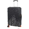 Чехол для чемодана Grott универсальный 210-LCS539 65 см (ночной город)