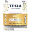 Батарейка Tesla Batteries Gold+ AAA LR03 1.5V 1099137207 4 шт