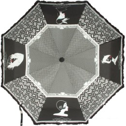 Складной зонт Emme M438-OC Art Deco Black