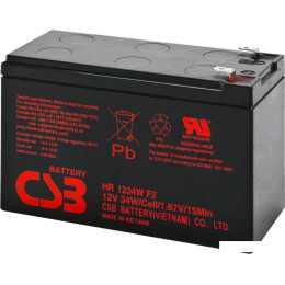 Аккумулятор для ИБП CSB HR1234W F1 (12В/9 А·ч)