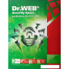 Система защиты ПК от интернет-угроз Dr.Web Security Space (2 ПК, 1 год)
