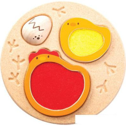 Мозаика/пазл Plan Toys Chicken Puzzle 5673