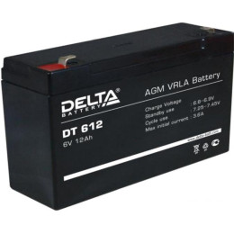 Аккумулятор для ИБП Delta DT 612 (6В/12 А·ч)