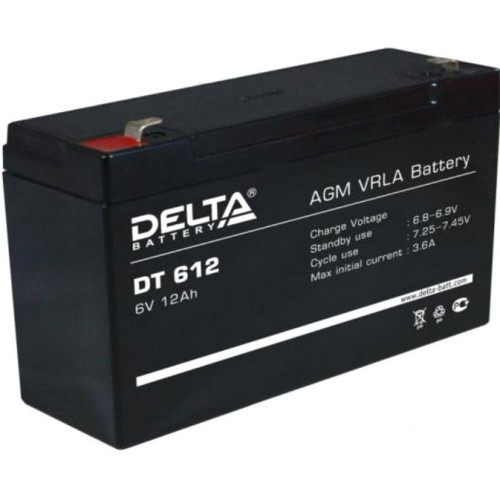 Аккумулятор для ИБП Delta DT 612 (6В/12 А·ч)