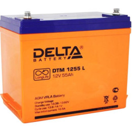 Аккумулятор для ИБП Delta DTM 1255 L (12В/55 А·ч)