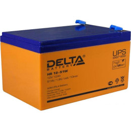 Аккумулятор для ИБП Delta HR 12-51W (12В/12 А·ч)