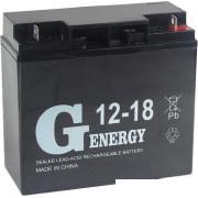 Аккумулятор для ИБП G-Energy 12-18 (12В/18 А·ч)