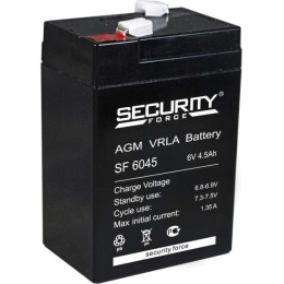 Аккумулятор для ИБП Security Force SF 6045 (6В/4.5 А·ч)