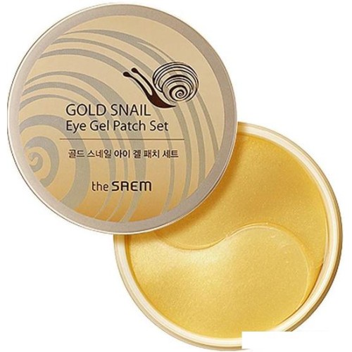 The Saem Патчи под глаза Gold Snail Eye Gel Patch Set (60 шт)