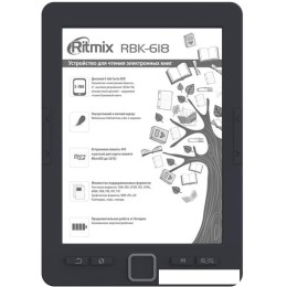 Электронная книга Ritmix RBK-618