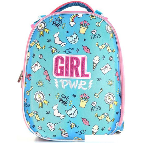 Школьный рюкзак Schoolformat Ergonomic + Girl Power РЮКЖКРД-ГПР (зеленый)
