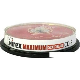 CD-R диск Mirex 700Mb 52x UL120052A8L (10 шт.)