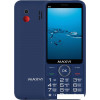 Кнопочный телефон Maxvi B35 (синий)