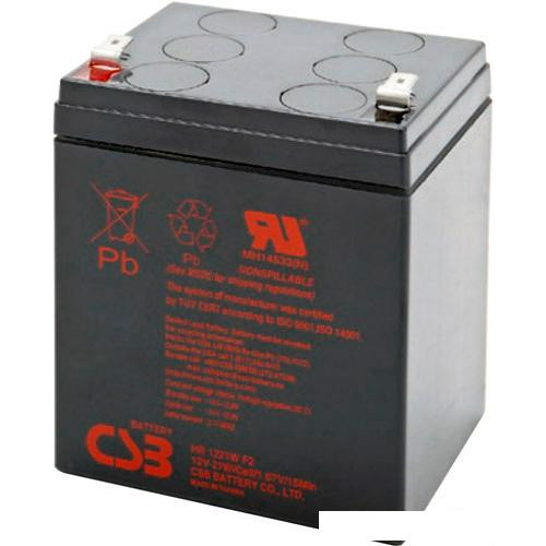 Аккумулятор для ИБП CSB HR1221W F2 (12В/5 А·ч)