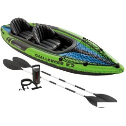 Надувная лодка Intex 68306 Challenger K2 Kayak