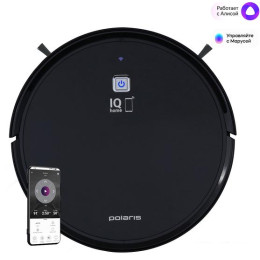 Робот-пылесос Polaris PVCR 4105 WI-FI IQ Home Aqua (черный)