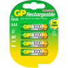 Аккумуляторы GP AAA 1000mAh 4 шт. (100AAAHC)