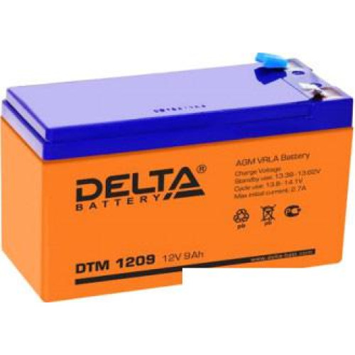 Аккумулятор для ИБП Delta DTM 1209 (12В/9 А·ч)