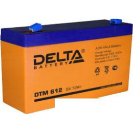 Аккумулятор для ИБП Delta DTM 612 (6В/12 А·ч)