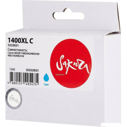 Картридж Sakura Printing SI9202B001 (аналог Canon 1400XL C)