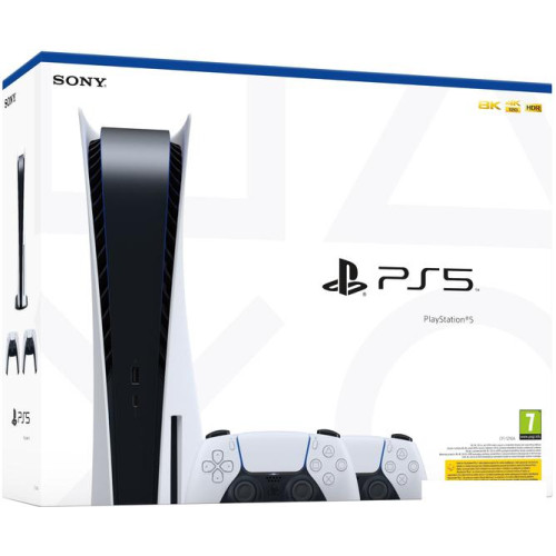 Игровая приставка Sony PlayStation 5 (2 геймпада)