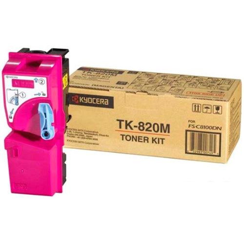 Тонер-картридж Kyocera TK-820M