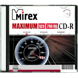 CD-R диск Mirex 700Mb 52x UL120052A8S (1 шт.)