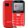 Кнопочный телефон Maxvi B6ds (красный)