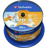 DVD-R диск Verbatim 4.7Gb 16x 43533 (50 шт.)