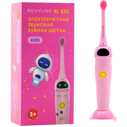 Электрическая зубная щетка Revyline RL 020 Kids (розовый)