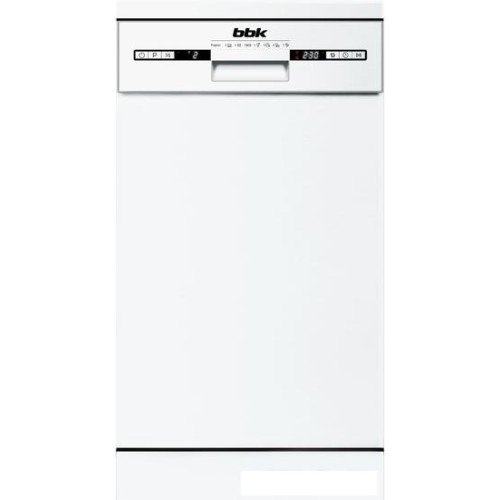 Отдельностоящая посудомоечная машина BBK 45-DW119D (белый)