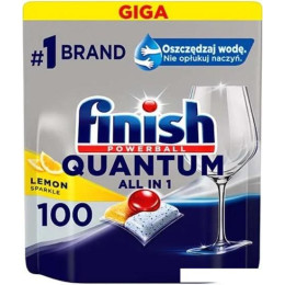 Капсулы для посудомоечной машины Finish Quantum Lemon (100 шт)