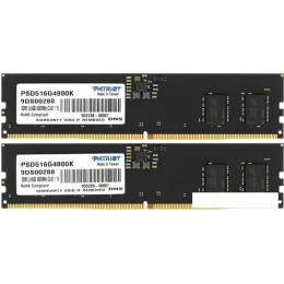 Оперативная память Patriot Signature Line 2x8ГБ DDR5 4800 МГц PSD516G4800K