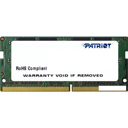 Оперативная память Patriot Signature Line 8GB DDR4 SODIMM PC4-19200 [PSD48G240081S]