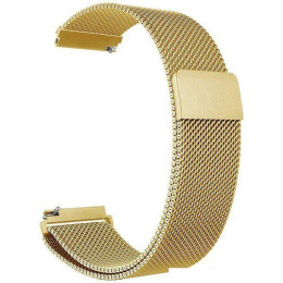 Браслет Rumi Milanese loop металлический 18 мм (золотистый)