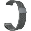 Браслет Rumi Milanese loop металлический 18 мм (серый)