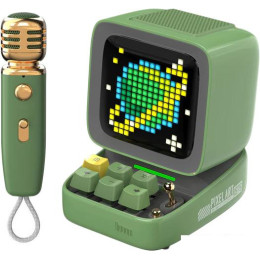 Беспроводная колонка Divoom Ditoo-Mic (зеленый)