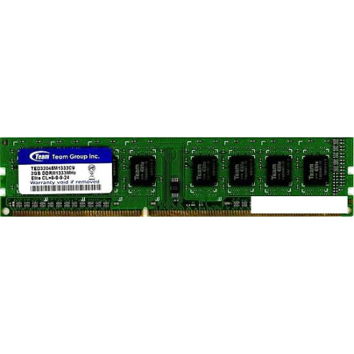 Оперативная память Team Elite 2ГБ DDR3 1333 МГц TED32048M1333C9