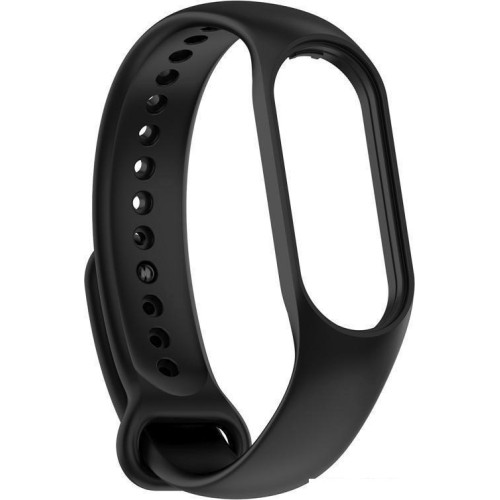 Ремешок Rumi силиконовый для Xiaomi Smart Band 7 (черный)