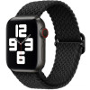 Ремешок Rumi Wick из плетеного нейлона для Apple Watch 38/40/41mm (черный)