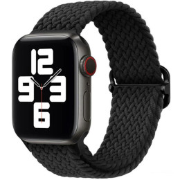 Ремешок Rumi Wick из плетеного нейлона для Apple Watch 38/40/41mm (черный)