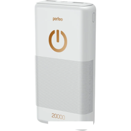 Внешний аккумулятор Perfeo Splash 20000mAh (белый)