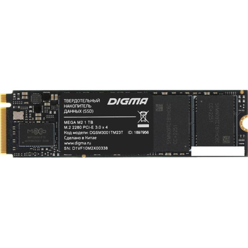 SSD Digma Mega M2 1TB DGSM3001TM23T