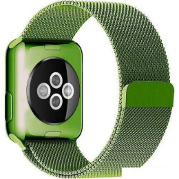 Браслет Rumi Milanese loop металлический для Apple Watch 38/40/41mm (зеленый)